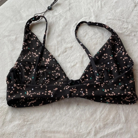 NEW! Stone Fox Swim x Free People Ziggy bikini top, speckle dot 19629 - Picture 2 of 7